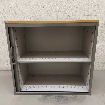 LO LISTA│Armoire rideau L80xH74cm