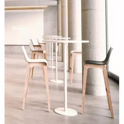 DETENTE│Tabouret dossier haut