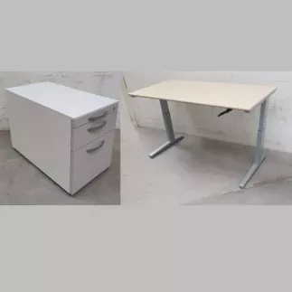 PACK STEELCASE│Bureau droit...