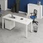 ARIAL│Bureau droit éco pied arche acier