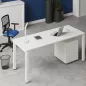 ARIAL│Bureau droit éco pied arche acier