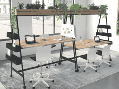 Réduire l'Empreinte Carbone à Genève : L'Avantage du Mobilier de Bureau d'Occasi